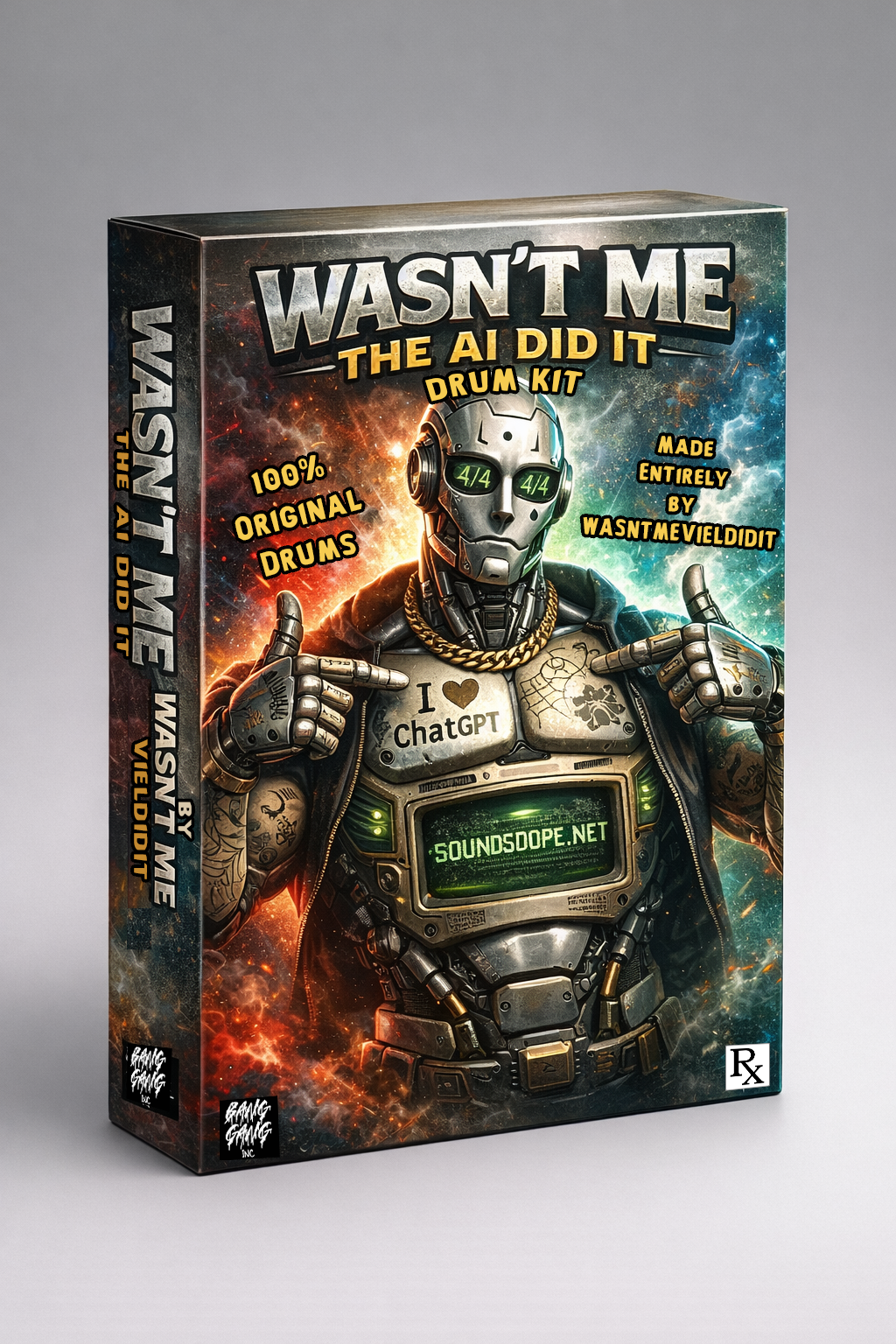 WASNTMETHEAIDIDIT (Drum Kit Made Live On Twitch)